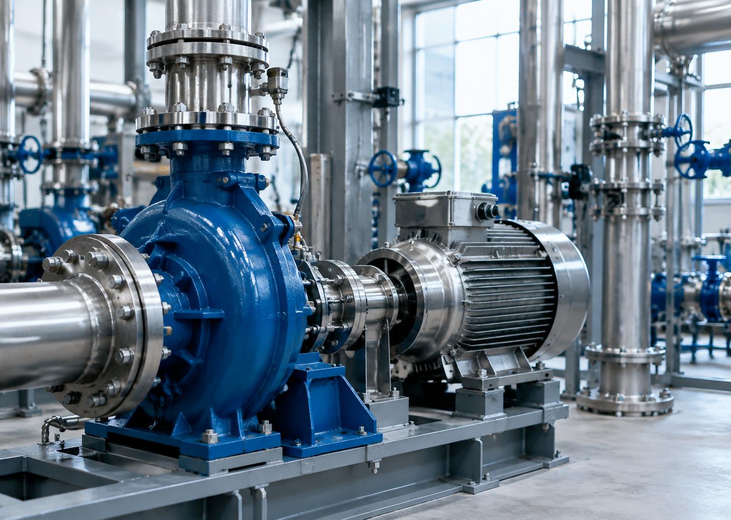 Mechanical industrial systems — illustrative image